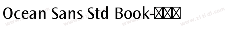 Ocean Sans Std Book字体转换